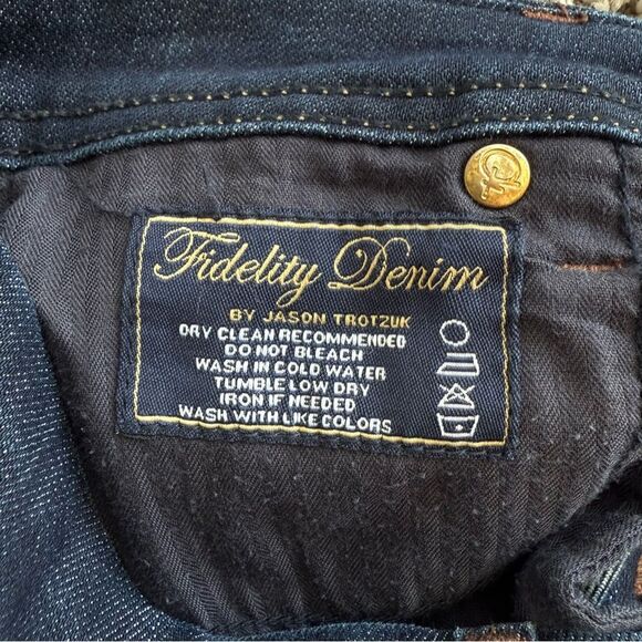 FIDELITY DENIM | Dark Blue Skinny Jean - Picture 10 of 14